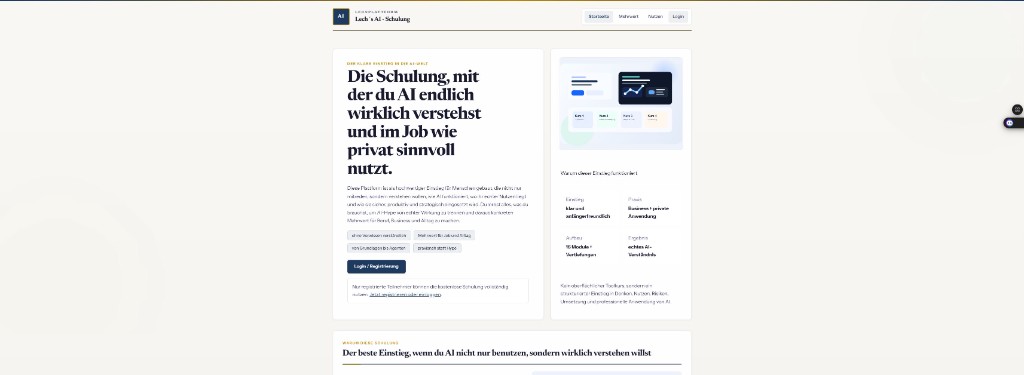 Schulung Digitalisierung Screenshot