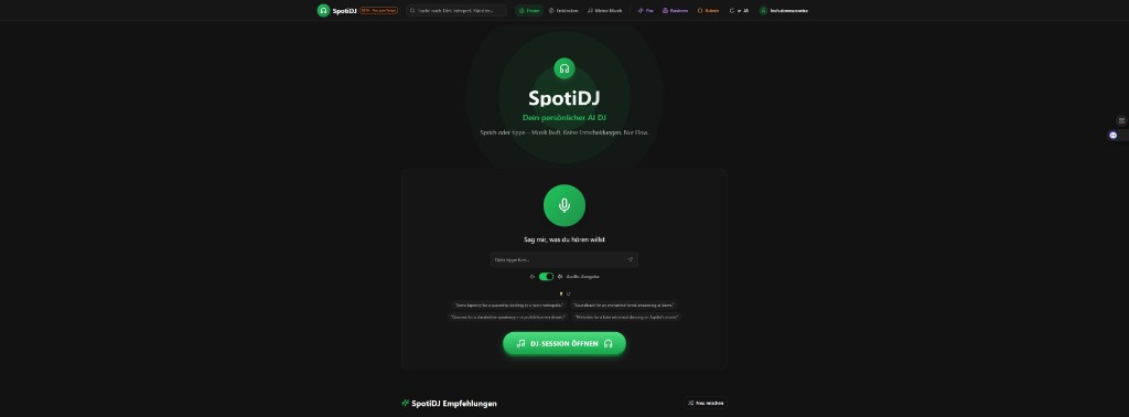 SpotiDJ Screenshot